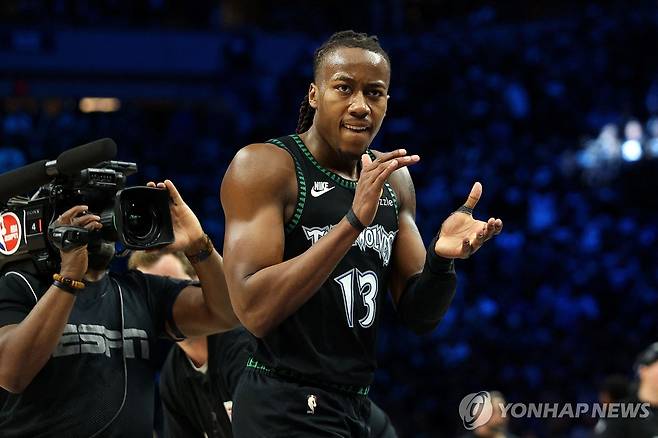 미네소타의 아요 도순무 [게티이미지/AFP=연합뉴스]