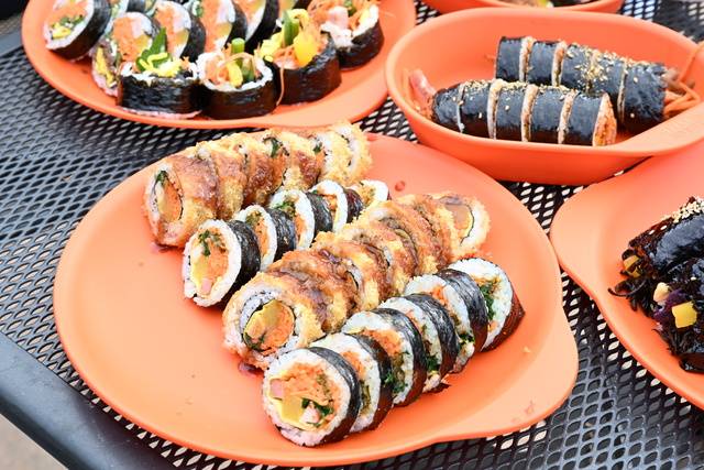 2025년 김밥축제 출품된 김밥. 김천시 제공