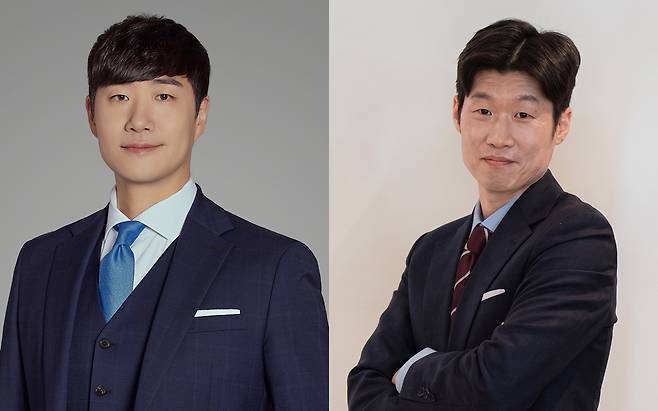 배성재 박지성(왼쪽부터) / JTBC 제공