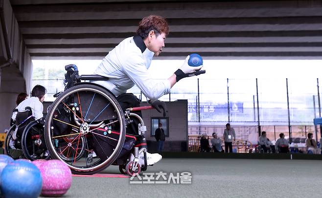 ‘론볼여왕’ 이미정, 시흥시 명예 걸고 혼신의 투구...제16회 경기도장애인체전 론볼