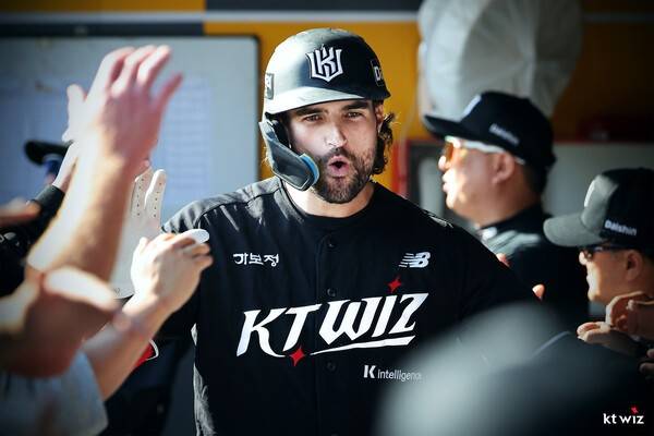 KT 위즈 샘 힐리어드. /사진=KT 위즈&nbsp;