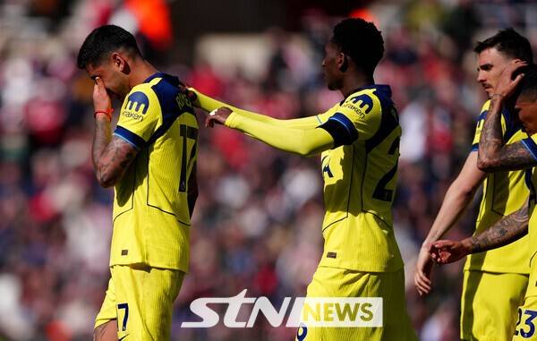 토트넘 홋스퍼 선수단. /사진=뉴시스(AP)