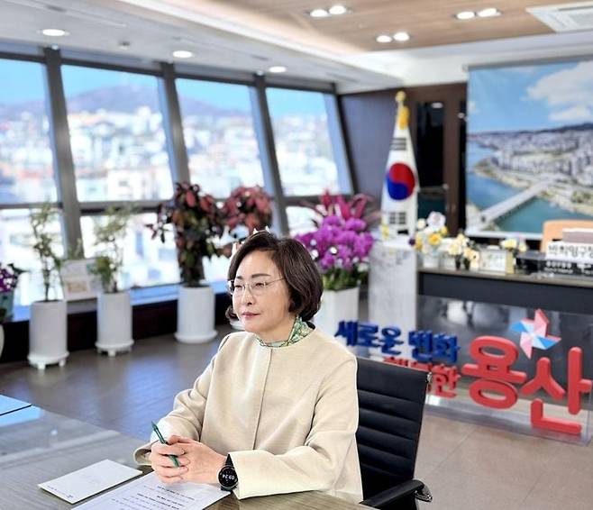 박희영 용산구청장. /용산구