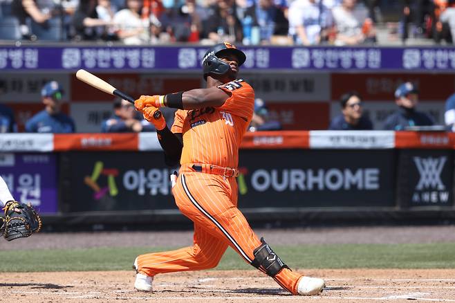 한화이글스는 올해 홈 14경기 중 3승 11패로 처참한 성적을 내고 있다. 한화이글스 제공