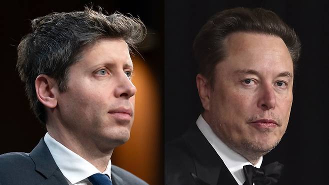 일론 머스크와 오픈AI의 265조원 규모 법정 공방이 배심원 선정과 함께 본격 시작됐다. AP/뉴시스