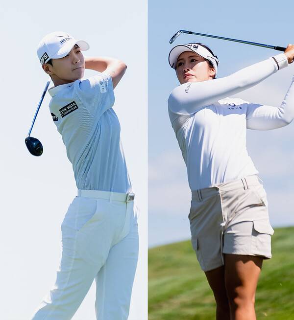 2026년 미국여자프로골프(LPGA) 2부 투어 IOA 챔피언십에 출전한 박성현, 이정은6 프로가 이번 대회에서 경기하는 모습이다. 사진제공=LPGA 엡손투어 (사진을 무단으로 사용하지 마십시오.)