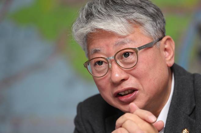 조응천 전 의원. 강창광 선임기자 chang@hani.co.kr