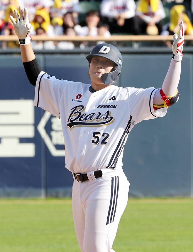 [포토]박준순, 접니다! 끝내기 주인공! 잠실=김민규 기자