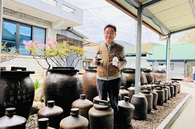 논산 양촌 양조장의 이동중 대표. 100년 전의 건축 양식을 그대로 느껴볼 수 있는 곳이 이곳의 매력이다.