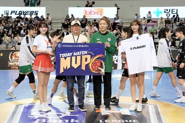 사진 경기 MVP 삼척시청 박새영 골키퍼