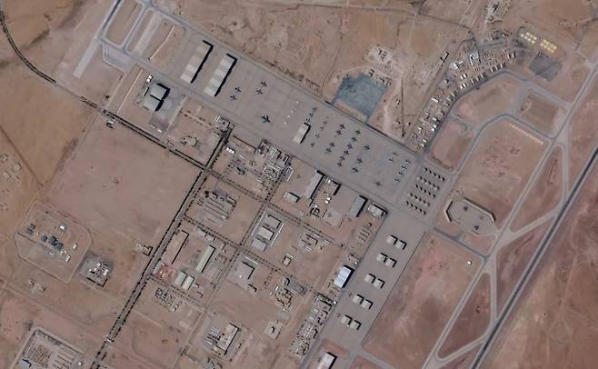 사우디아라비아에 있는 미국 공군 기지. '예루살렘 포스트' 캡처