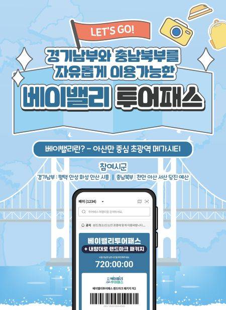 ▲베이밸리 투어패스 안내문 ⓒ경기도