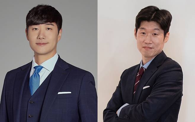 ▲ 배성재(왼쪽), 박지성. 제공ㅣJTBC