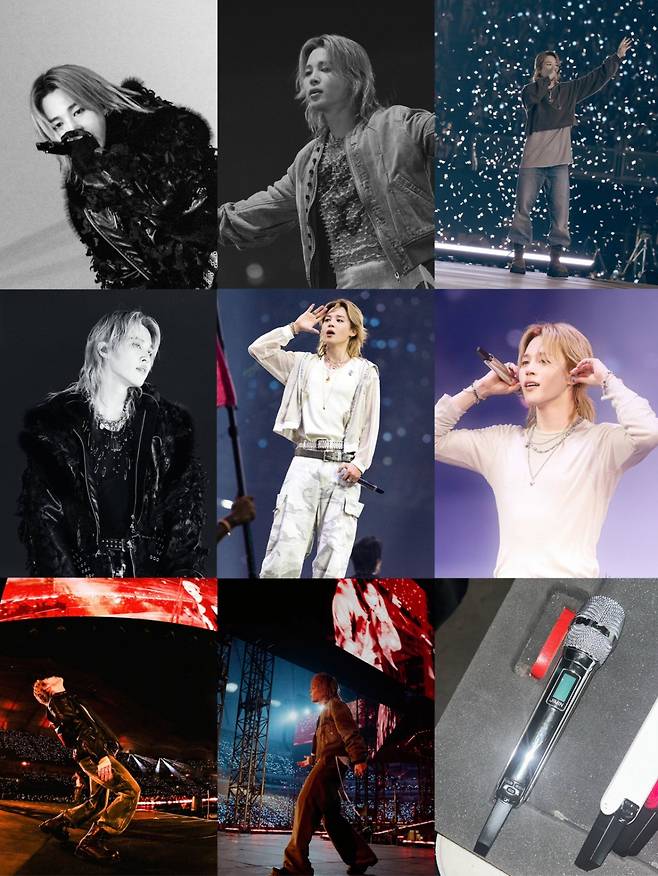 "이게 바로 화보!" 방탄소년단 지민, 무대 위 '초신성'