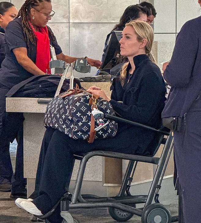 린지 본. /사진=데일리 메일 갈무리