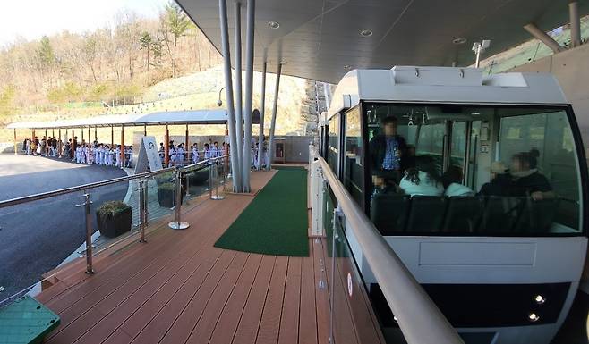 무주태권도원 모노레일 [태권도진흥재단 제공. 재판매 및 DB 금지]