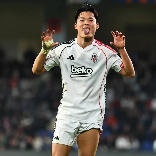 튀르키예의 베식타시에서 뛰고 있는 오현규. 베식타시 SNS 제공