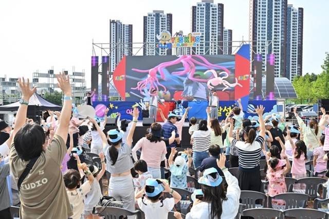 지난해 5월 대구과학관에서 열린 YES! 키즈존 행사 모습. 달성군 제공