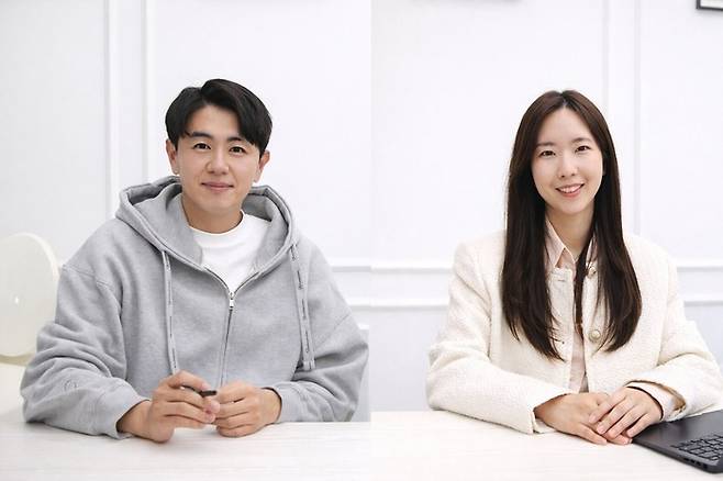 씨앤씨인터내셔널의허필중 최고재무책임자(CFO, 왼쪽)와 이나영 최고비즈니스책임자(CBO)./사진=씨앤씨인터내셔널