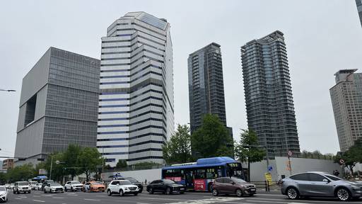 서울 용산구의 업무지구와 주상복합단지./성채리 인턴기자