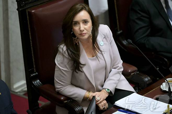 빅토리아 비야루엘 아르헨티나 부통령. ⓒ AFP=뉴스1