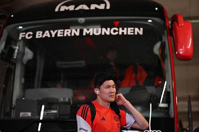 바이에른 뮌헨의 김민재. AFP연합뉴스