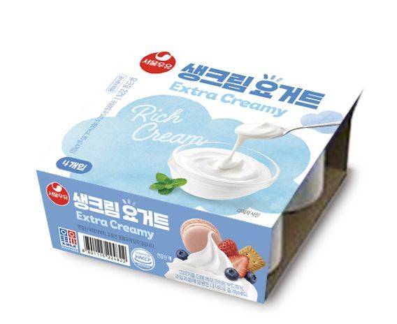 서울우유협동조합이 신제품 '서울우유 생크림 요거트(85g)'를 출시했다고 28일 밝혔다. 서울우유 제공