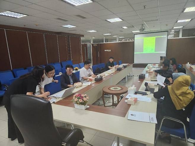 2025년 한국 국세청과 인도네시아 국세청과의 실무자 회의. 국세청 제공