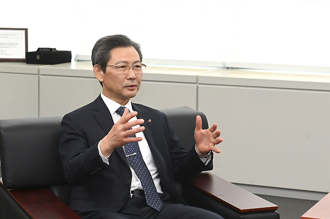 김태균 한국전력기술 사장. [한국전력기술]