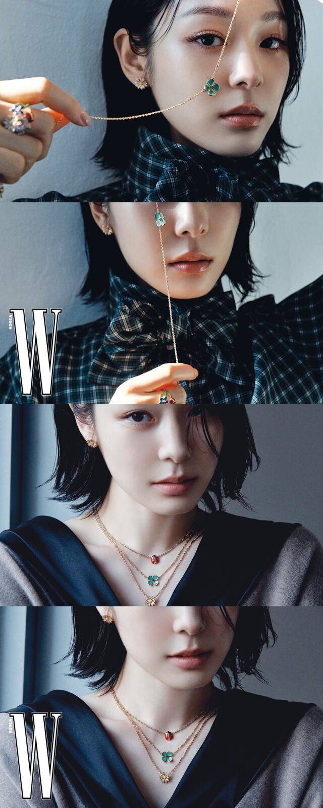 전 피겨스케이팅 선수 김연아 화보 / 김연아 및 W코리아 소셜미디어