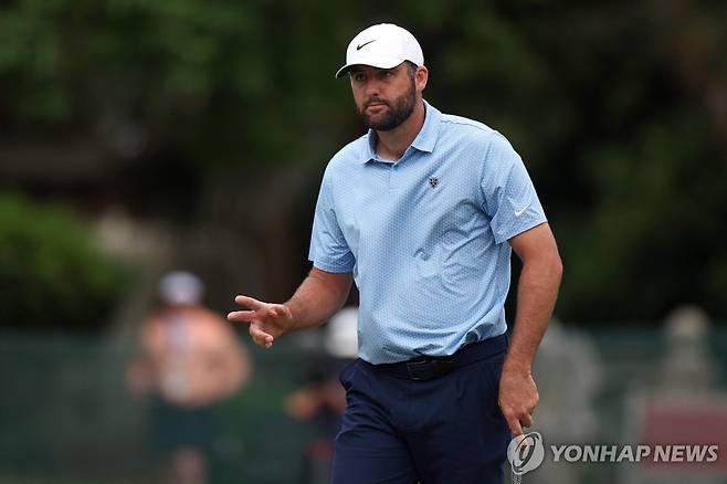 스코티 셰플러 [게티이미지/AFP=연합뉴스]