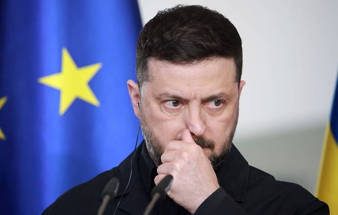 볼로디미르 젤렌스키 우크라이나 대통령 [연합뉴스 자료화면. 재판매 및 DB 금지]