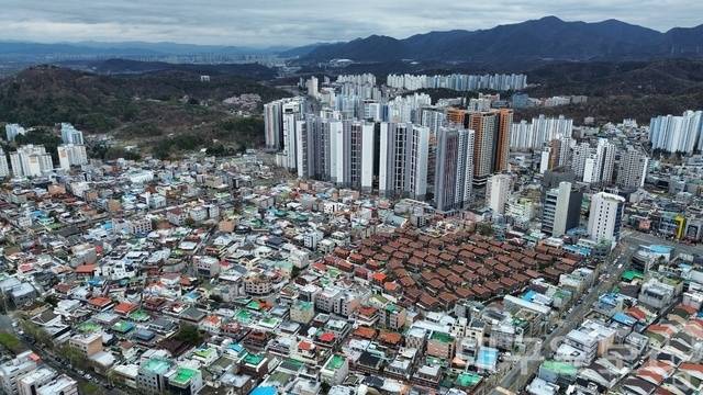 대구 수성구 전경. 대구일보DB