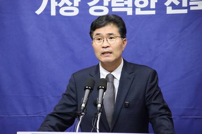 민주당 전북지사 후보로 선출된 이원택 국회의원./의원실