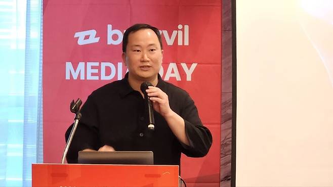 이날 이관우 대표는 AI 에이전트가 소비자 행동을 어떻게 바꾸고 있는지에 대해 진단하며 말문을 열었다. (사진=테크42)