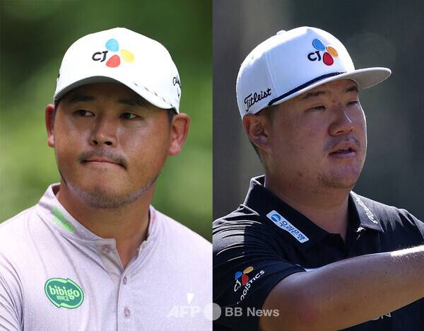 2026년 미국프로골프(PGA) 투어 시그니처 이벤트인 캐딜락 챔피언십에 출전하는 김시우, 임성재 프로. 사진제공=ⓒAFPBBNews = News1 (사진을 무단으로 사용하지 마십시오.)