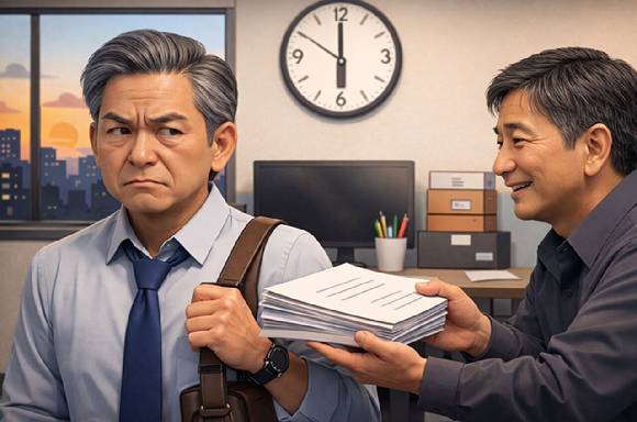 실제로 일본에서는 부장급의 임금 상승률이 감소했다고 한다. 사진은 AI 생성 이미지로, 본 기사 내용과 무관. [사진=챗GPT]
