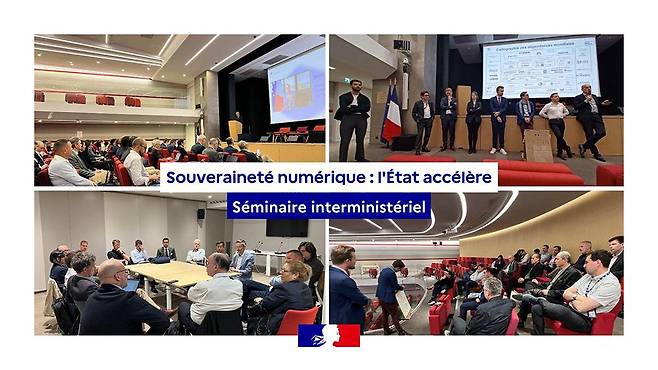 2026년 4월 8일 프랑스 파리에서 개최된 디지털 주권: 국가의 가속화(Souveraineté numérique : l'État accélère) 범정부 세미나의 모습 / 출처=프랑스 디지털 업무 총괄국