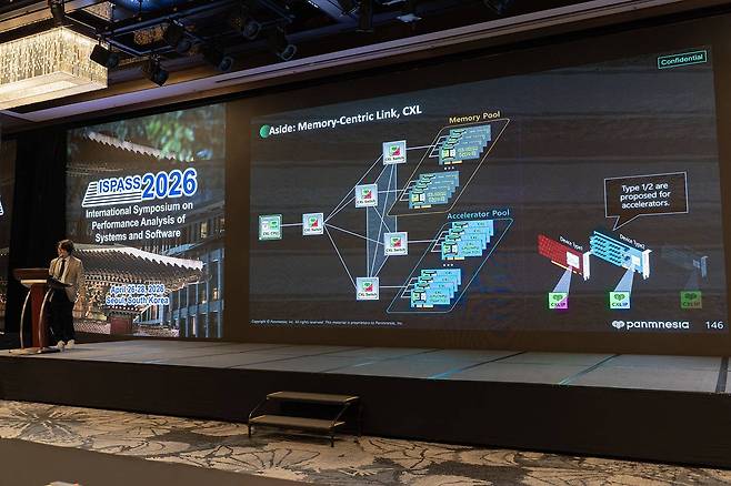 데이터센터 메모리 병목을 CXL 규격 도입으로 개선 가능하다는 게 정명수 대표의 설명이다 / 출처=IT동아