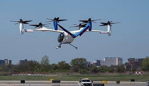 조비의 수직이착륙기. AP=연합뉴스