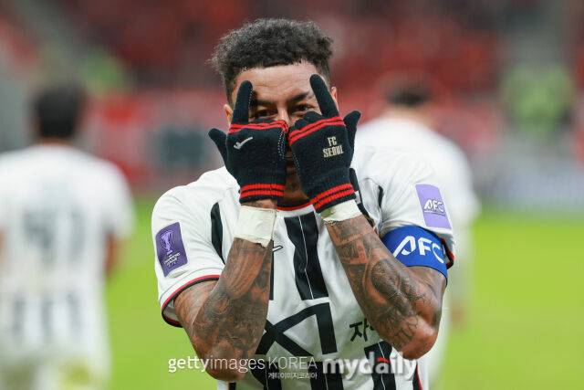 코린치안스 제시 린가드가 맨체스터 유나이티드 브루노 페르난데스를 칭찬했다. FC서울 시절 린가드. /게티이미지코리아