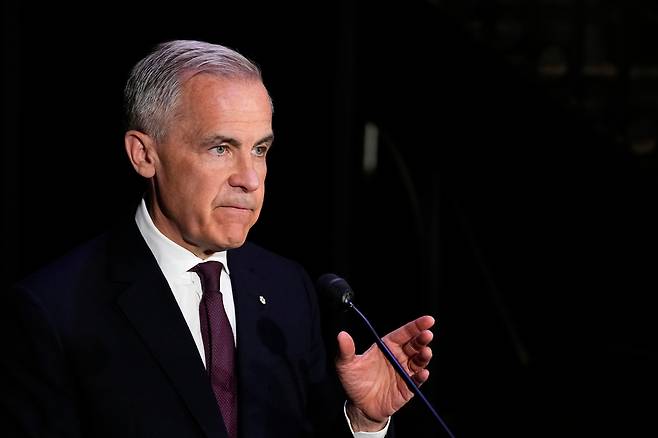 마크 카니 캐나다 총리. AP연합뉴스