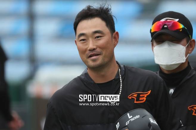 ▲ 한화 이글스 시절 송광민 ⓒ곽혜미 기자