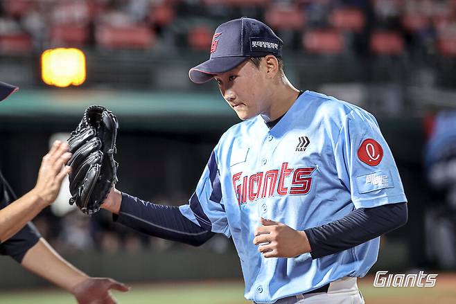 ▲ 김태현 ⓒ롯데 자이언츠