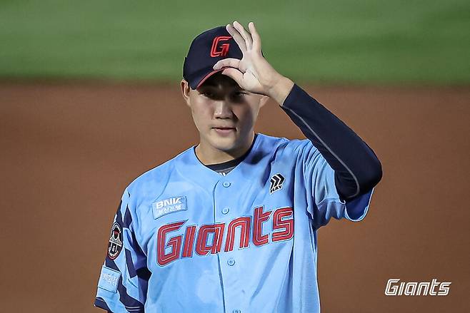 ▲ 김태현 ⓒ롯데 자이언츠