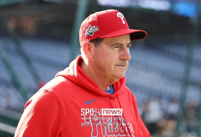 ▲ 롭 톰슨 전 필라델피아 필리스 감독