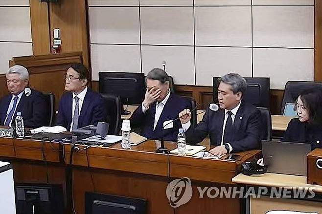 윤석열 '체포 방해' 특수공무집행방해 등 항소심 [서울고법 제공. 재판매 및 DB 금지]