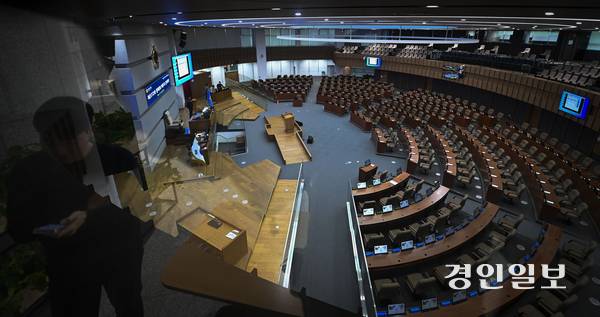 사진은 경기도의회 본회의장 모습. /경인일보DB