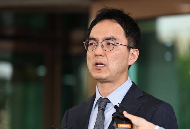 국정조사 관련 발언하는 구자현 검찰총장 직무대행. (사진=연합뉴스)
