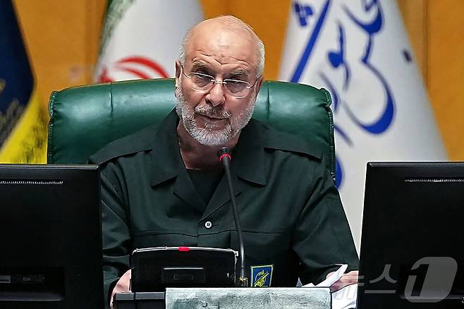 모하마드 바게르 갈리바프 이란 국회의장 ⓒ AFP=뉴스1